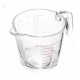 Jarra 600ml Medidora de Vidro com Marcação em Vermelho 